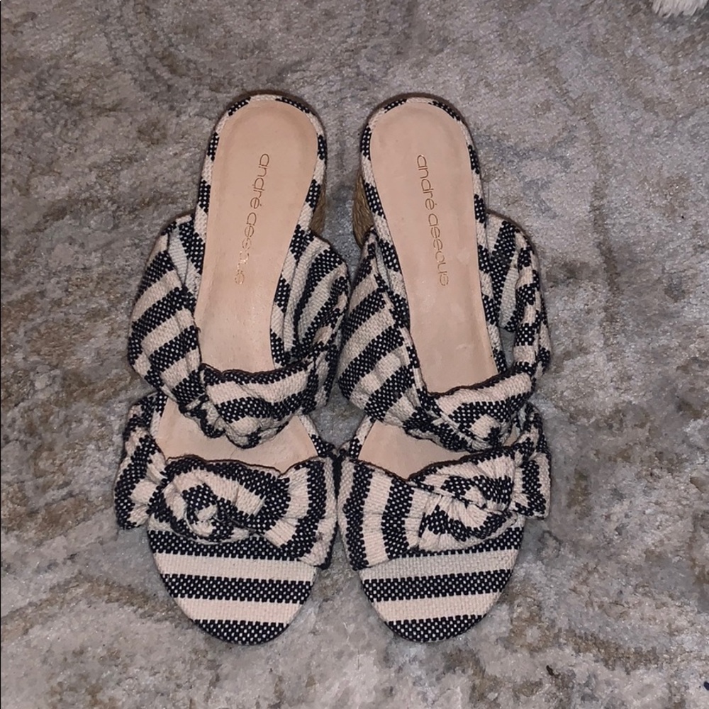 Andre Assous Brand New Block Heel Sandal